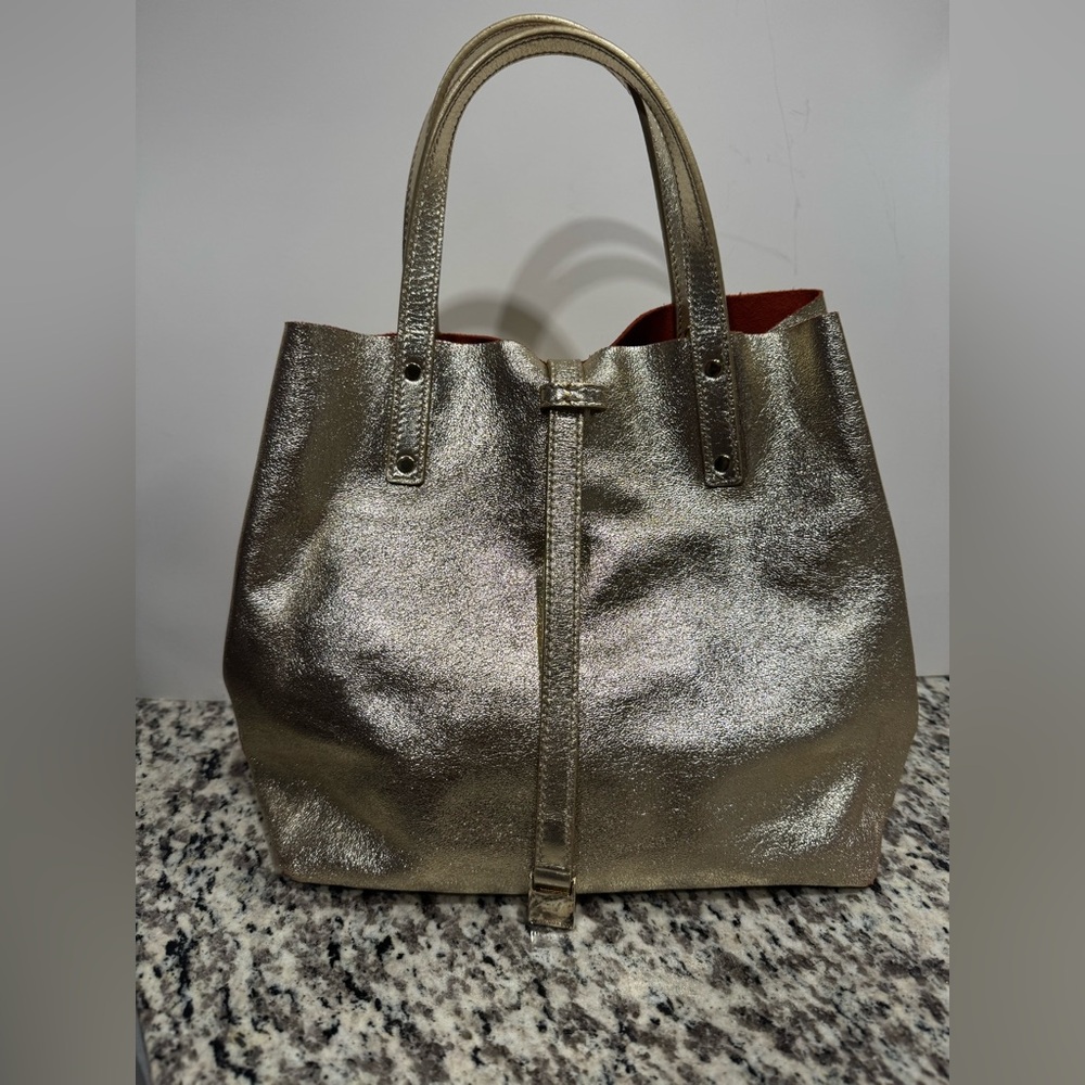Tiffany & Co. Shimmering Gold Tote